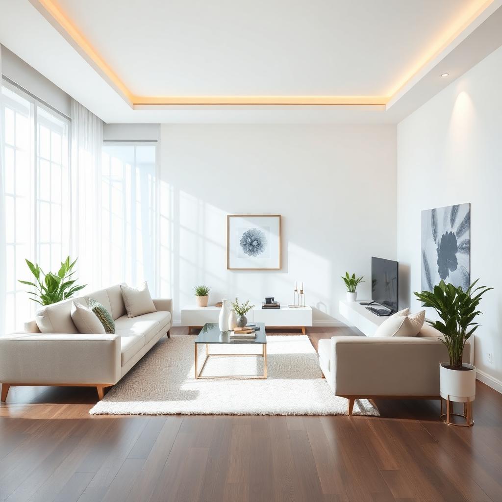 Living Room Cleaning after